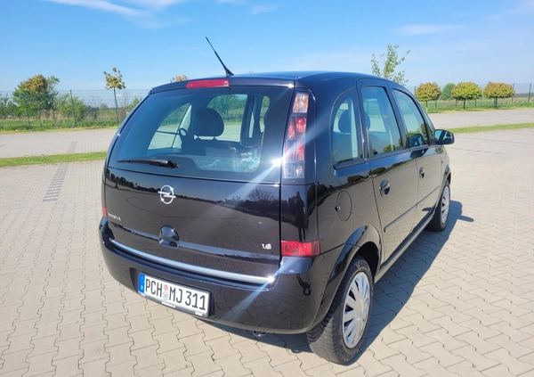 Opel Meriva cena 12800 przebieg: 187500, rok produkcji 2008 z Gościno małe 277